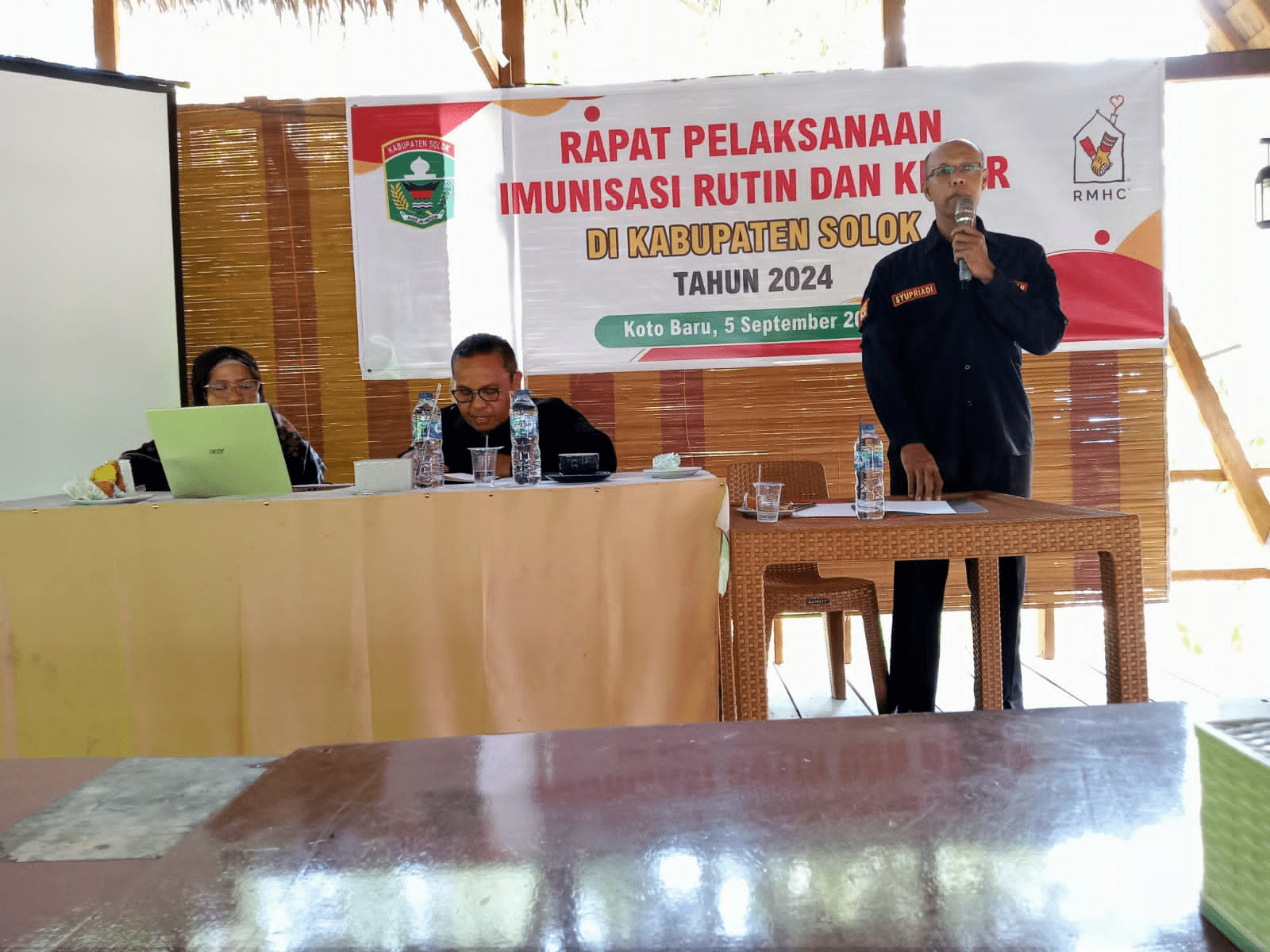 RAPAT PELAKSANAAN IMUNISASI RUTIN DAN KEJAR DI KABUPATEN SOLOK PADA TAHUN 2024 - (Ada 0 foto)