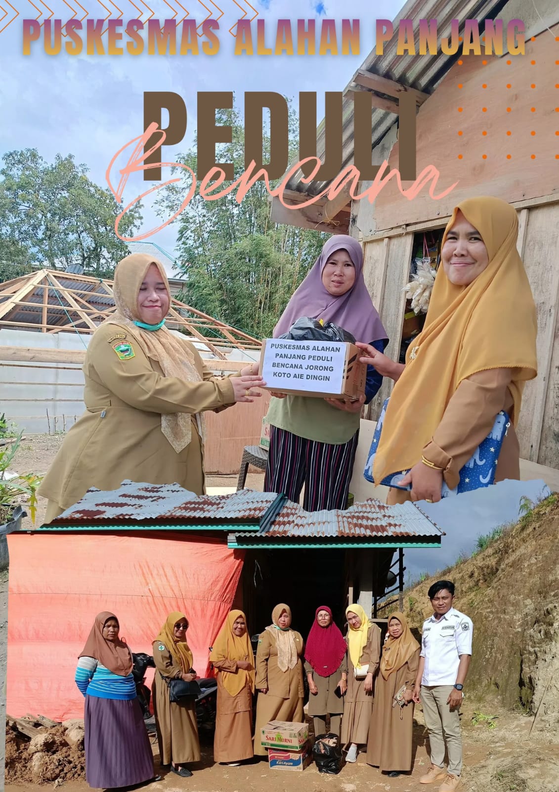 Puskesmas Alahan Panjang Peduli Bencana