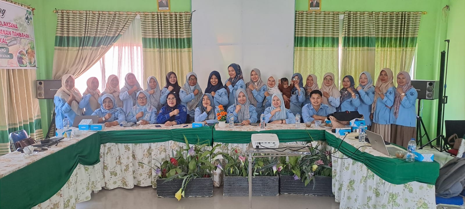 Supervisi dan Pembinaan Program dari Bidang Kesmas Dinas Kesehatan Kabupaten Solok